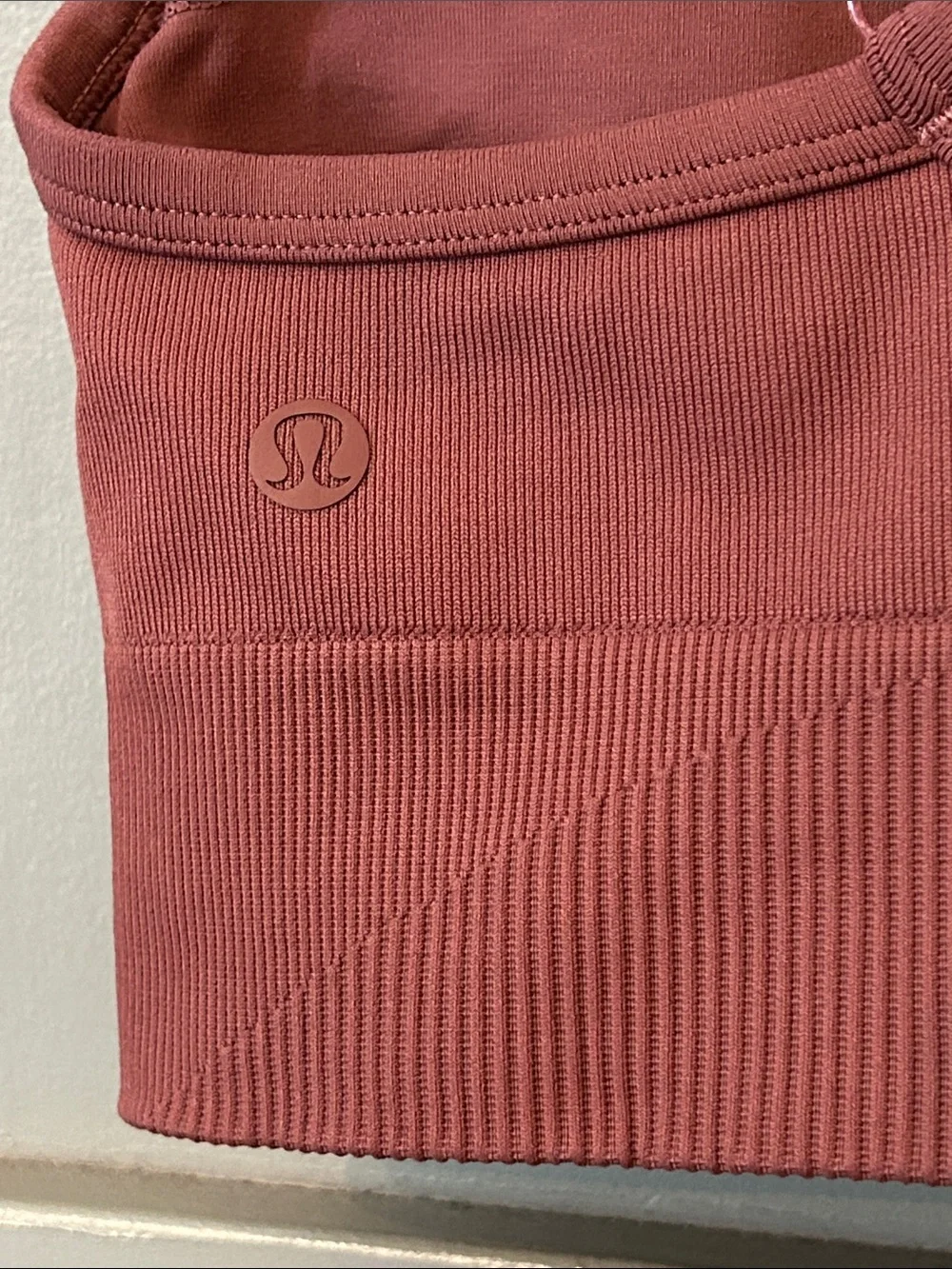 Lululemon Ebb to Street Bra Light Support C/D Cup Ancient Copper Size 4